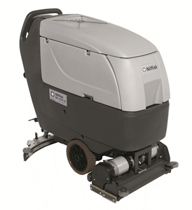 Medium walk-behind scrubber and dryers