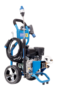 Vysokotlaké stroje s benzínovým nebo naftovým pohonem